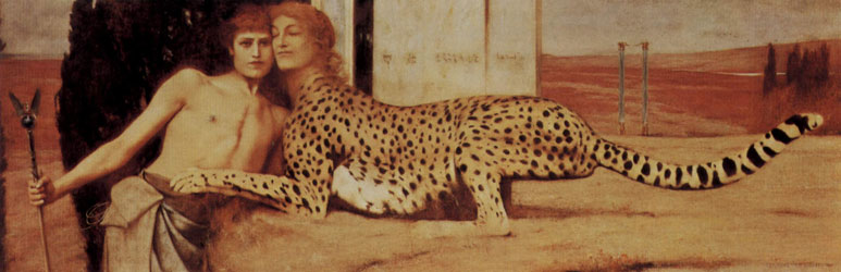 peinture-symbolisme-fernand khnopff 1
